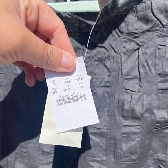 J Crew Textured Ruffle Neck Dress NWT - Picture 5 of 9